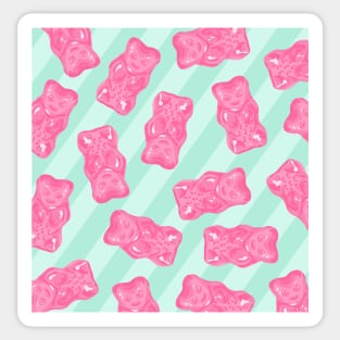 Gummy Bears Pattern Sticker